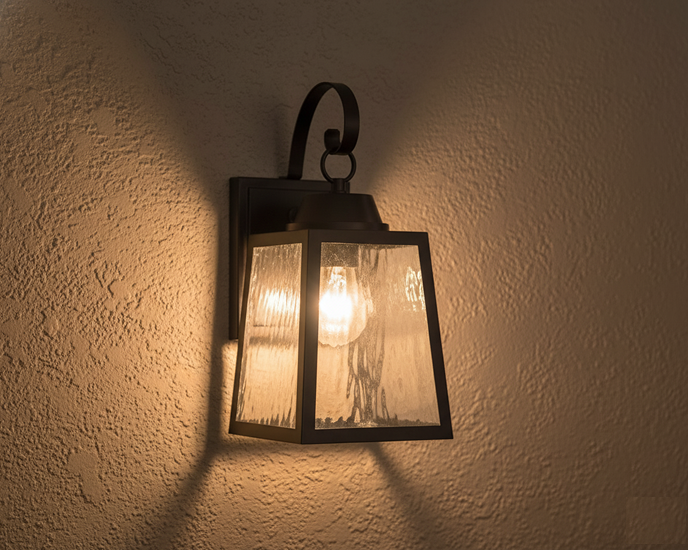 LED OUTDOOR WALL LAMP (12 WATTS)